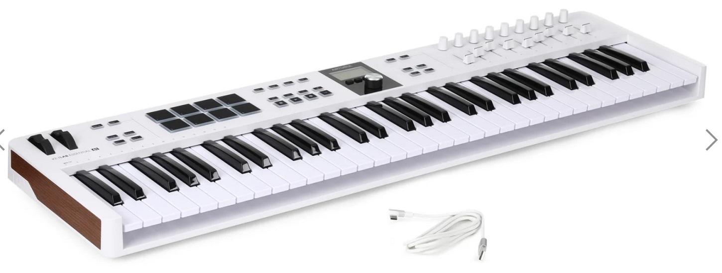 Keylab Essential 61 Mk3 White